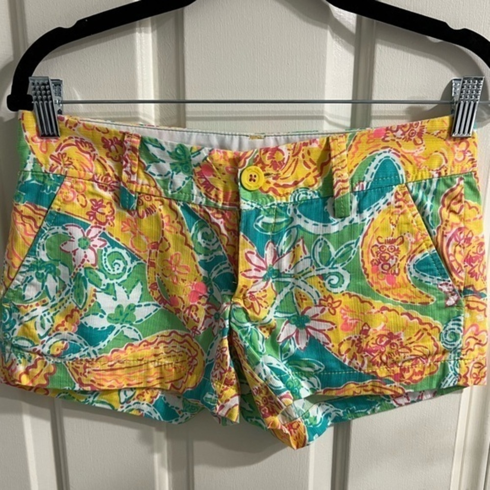 Lilly Pulitzer The Walsh Short Size 00 - Made in Sri Lanka - like new condition